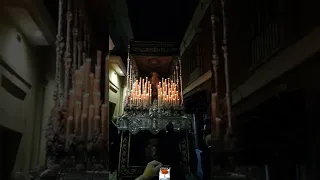 📽 A CÁMARA LENTA 📽 Levantá del paso de palio de la Virgen de las Penas de Sanlúcar de Barrameda