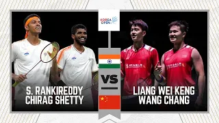 Rankireddy/Shetty vs Liang/Wang | SF Korea Open 2023