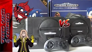 Sega Flashback Mini Classic OLD 2017 vs. NEW 2019 Comparison