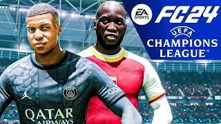 EA FC 24 PSG vs AS Roma PS5 Ultra Realism Gameplay & Graphics MOD 4K HDR