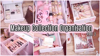 ORGANIZING AND DECLUTTERING MY MAKEUP COLLECTION PT 2