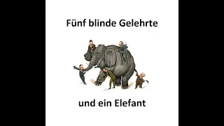 Fünf blinde Gelehrte und ein Elefant #blind #Gelehrte #Elefant #India #Weisheit