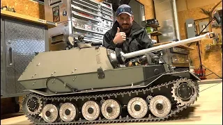 GIANT TANK DESTROYER, 240lbs! FIRE & ICE - Armortek 1/6 Scale | RC ADVENTURES