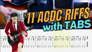 11 ACDC Riffs with TABS