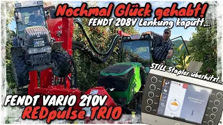 Obsthof Raddatz - Nochmal Glück gehabt | FENDT 208V Lenkung kaputt | FENDT 210V mit REDpulse TRIO