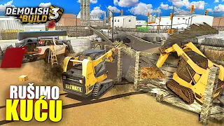 BAGEROM KUĆU SRUŠILI ! * Srušila se na mene * | Demolish & Build 3