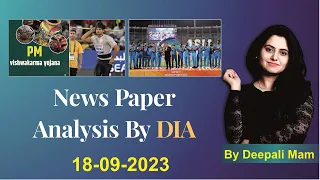 DNA News paper current Affairs 18 Sep