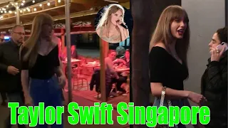 Taylor Swift appeared for a walk in Singapore after completing 3 nights of 'Eras Tour'