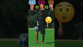 Ronaldo vs Messi Vs Beckham Juggling Challenge