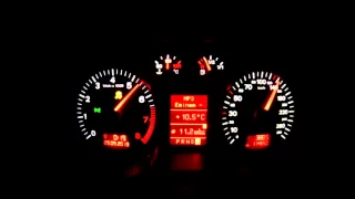 Audi A3 3.2 VR6, Sound, Launch Control 0 - 270