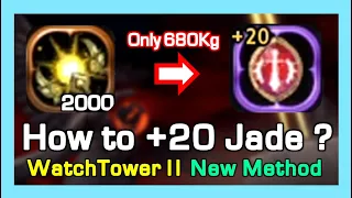 New Method to +20 Dragon Jade / 2,000 torches Real Test; 680Kg only / Dragon Nest Korea (2022 Jan)