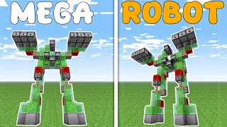 Build Working Mega Robot In Minecraft 🤖| Minecraft Tutorial