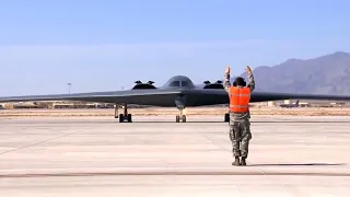 Russia Shocked: Most Deadly Stealth Bomber B-2 Spirit Mass takeoff