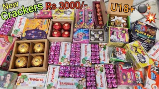 Diwali Crackers Under Rs 3000/- #31 | Diwali Stash 2022 | Fireworks Testing | Kids Crackers Video