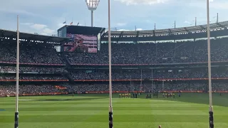 2023 AnzacDay Collingwood Vs Essendon LastPost 95 Thousand MCG