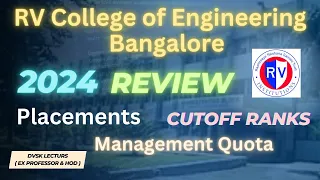 RV College of Engineering, Banglore 2024 Review || #tseamcet2024 #eamcet2024 #eapcet2024 #comedk2024