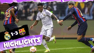 Real Madrid 1-3 FC Barcelona | HIGHLIGHTS | Spanish Super Cup