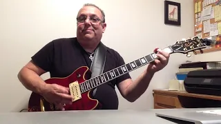 "Panic In The World" by Bill Nelson ~An "Uncle Tony's Quick Tutorial" Guitar Lesson by Tony Cultreri