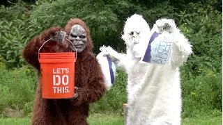 BIGFOOT vs YETI - EPIC ICE BUCKET CHALLENGE