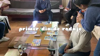 primer día de rodaje!!!