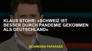 Klaus Stöhr: "Die Schweiz hat sich durch die Pandemie, Deutschland, verbessert"