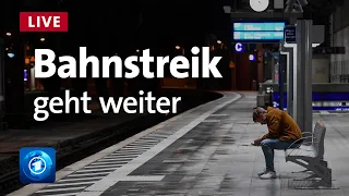 GDL-Streik und Bahn-Angebot - Wie geht es weiter? | tagesschau-LIVE