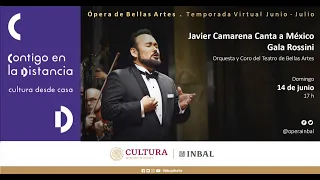 Javier Camarena canta a México. Gala Rossini