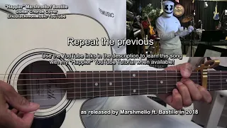 HAPPIER Marshmello Ft Bastille Guitar Chords Cover - Lesson Link Below🎸 @EricBlackmonGuitar