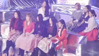 171202 트와이스,레드벨벳,아이유 -엑소(EXO) 전야 리액션 폭죽에 깜놀하는 조이,아이린,나연 [전체] 직캠 Fancam (2017 멜론 뮤직 어워드) by Mera