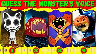 NEW 2024 Guess Monster Voice Zoonomaly, Train Eater, DogDay, Spider Thomas Coffin Dance
