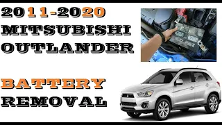 Mitsubishi Outlander Battery replacement  2011-2020