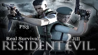 Resident Evil HD Remaster PS4/PS3 1080p Real Survival Jill Strategy Guide Longplay