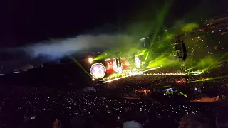 Coldplay, Rose Bowl, Pasadena, California, 10/6/17