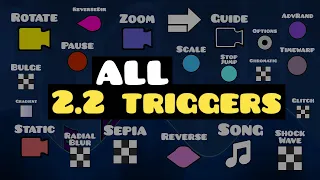 Every Geometry Dash 2.2 Trigger - Ranked From Worst To Best