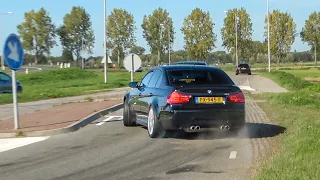 BMW M Cars Accelerating, POWERSLIDE! M3 CSL, M5 E61 Eisenmann, M4, M2 F87, M5 E39, 700HP M3 F80..