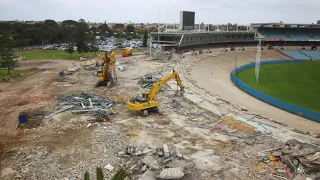 Football Park Southern Stand Demolition