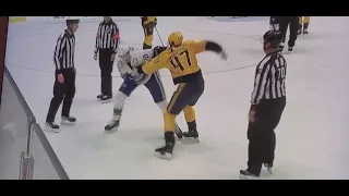 Michael McCarron Vs Tyler Myers Fight 2022