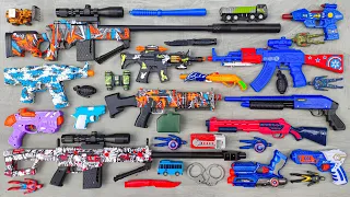 Collecting Senapan NERF war GUNS, Senapan Pistol, Gear Light AK47 Gun, Sniper Rifle, Spiderman Gun