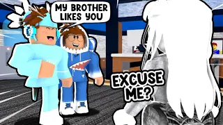 My LITTLE BROTHER Wanted A GIRLFRIEND So I PRANKED HIM, With A FAKE ONE... (Murder Mystery 2)