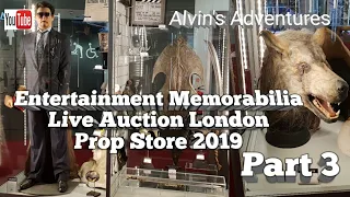 Entertainment Memorabilia Live Auction London - Prop Store 2019 Part 3