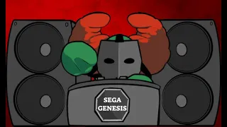 Friday Night Funkin Tricky Mod Main Menu (Chicken Dance Remix) Sega Genesis Remix