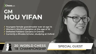 Hou Yifan On Match Strategy | World Chess Championship: Carlsen vs Caruana