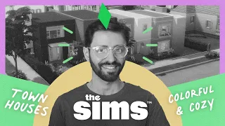 Building 4 Rental Townhouses in The Sims 4