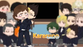 Karasuno react to… (3/0) II Haikyuu!! II