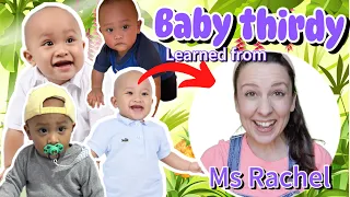 Baby thirdy tuesday playtime - Learned from Ms Rachel #babythirdy