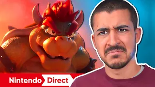 GRAVIER reagisce alla NINTENDO DIRECT del FILM DI MARIO!