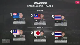 ARRC ASB1000 sepang internasional full race 2019