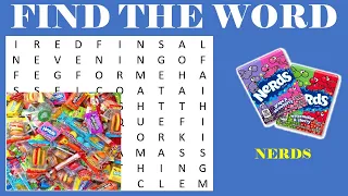 🍬 Can You FIND THE WORD? 🍭 Test Your Sweet Tooth with This Candy Word Puzzle!