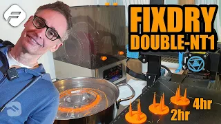 PETG dries best at 65°C 🚫💧 FixDry Double-NT1 Filament Dryer test / review and 4 easy improvements