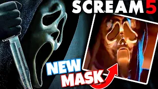 Scream 5 (2022) New Footage Reveals Second Metallic Mask !!